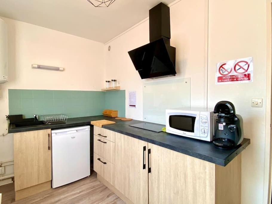 T2 Cosy Proche Hopital + Parking Gratuit Sur Place Осер Экстерьер фото